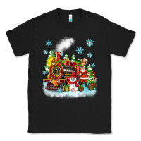 Black christmas polar express santa Classic Tee - Zillion Design Studio