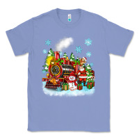 Colony Blue christmas polar express santa Classic Tee - Zillion Design Studio