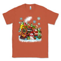 Copper christmas polar express santa Classic Tee - Zillion Design Studio