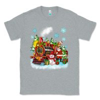 Heather Grey christmas polar express santa Classic Tee - Zillion Design Studio