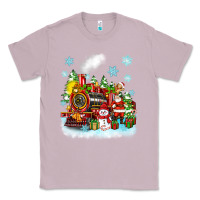 Lilac christmas polar express santa Classic Tee - Zillion Design Studio