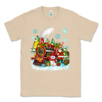 Mushroom christmas polar express santa Classic Tee - Zillion Design Studio