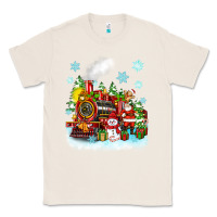 Natural christmas polar express santa Classic Tee - Zillion Design Studio