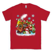 Red christmas polar express santa Classic Tee - Zillion Design Studio