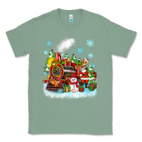 Sage christmas polar express santa Classic Tee - Zillion Design Studio