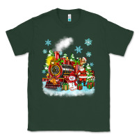 Sports Green christmas polar express santa Classic Tee - Zillion Design Studio