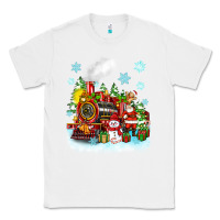 White christmas polar express santa Classic Tee - Zillion Design Studio