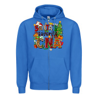 True Royal santa's favorite cna Zipper Hoodie - Zillion Design Studio