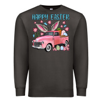 Smoke Happy Easter truck Premium Sweatshirt - OliviaCreatesArt
