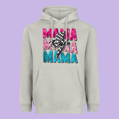 Race Mama Heavyweight Hoodie Designed By Zillion Design Studio