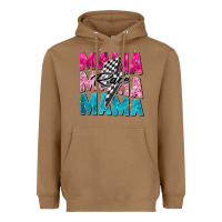 Toasted Coconut race mama Heavyweight Hoodie - Zillion Design Studio