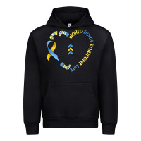 Black world down syndrome day Urban Hoodie - MaliasSmallBusiness
