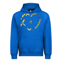 Cobalt world down syndrome day Urban Hoodie - MaliasSmallBusiness