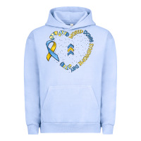 Pigment Grape Ice world down syndrome day Urban Hoodie - MaliasSmallBusiness
