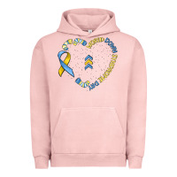 Pigment Salmon world down syndrome day Urban Hoodie - MaliasSmallBusiness