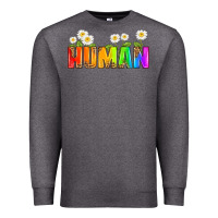 Charcoal Heather human Premium Sweatshirt - HRA Design Shop