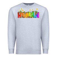 Heather Grey human Premium Sweatshirt - HRA Design Shop