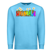 Ocean Blue human Premium Sweatshirt - HRA Design Shop