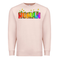 Pale Pink human Premium Sweatshirt - HRA Design Shop