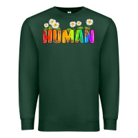 Sports Green human Premium Sweatshirt - HRA Design Shop