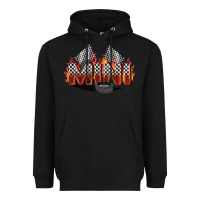 Black race mini Heavyweight Hoodie - Zillion Design Studio
