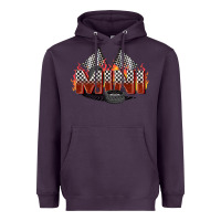 Plum race mini Heavyweight Hoodie - Zillion Design Studio