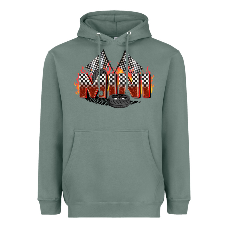 Race Mini Heavyweight Hoodie by Zillion Design Studio | Teevron