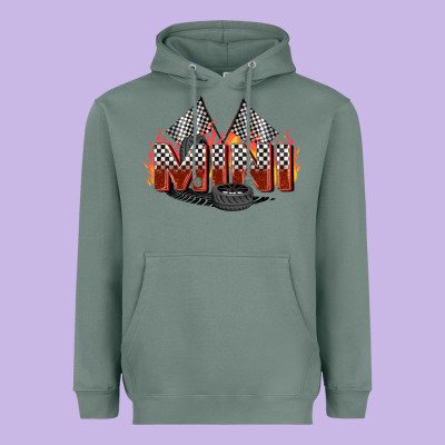 Race Mini Heavyweight Hoodie Designed By Zillion Design Studio
