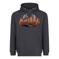 Smoke race mini Heavyweight Hoodie - Zillion Design Studio