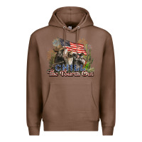 Chestnut chill the fourth out cows 4th july america Premium Hoodie - NancyCooperArtShop