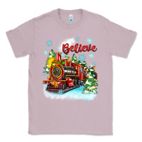 Lilac christmas polar express believe Classic Tee - Zillion Design Studio