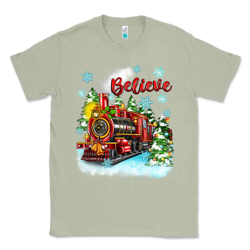 Christmas Polar Express Believe Classic Tee by Zillion Design Studio | Teevron