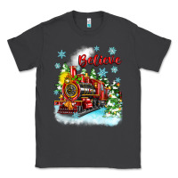 Smoke christmas polar express believe Classic Tee - Zillion Design Studio