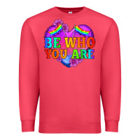 Cardinal be who you are Premium Sweatshirt - HRA Design Shop