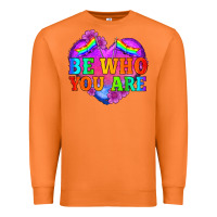 Carrot be who you are Premium Sweatshirt - HRA Design Shop