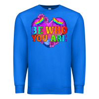 True Royal be who you are Premium Sweatshirt - HRA Design Shop