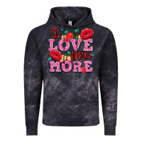 Cloud Black i love you more with lips and strawberry Vintage Hoodie - AdoDesignShop