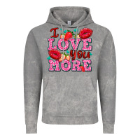 Cloud Rock i love you more with lips and strawberry Vintage Hoodie - AdoDesignShop