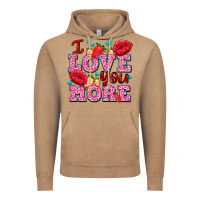 Vintage Coffee i love you more with lips and strawberry Vintage Hoodie - AdoDesignShop
