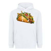 White taco Heavyweight Hoodie - CTS Tumbler Store