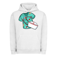 Pigment Lunar Rock custom name nurse scrubs   font easter risen Urban Hoodie - MaliasSmallBusiness