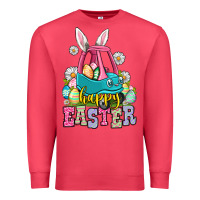 Cardinal Happy Easter toddler car Premium Sweatshirt - OliviaCreatesArt