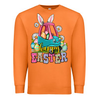 Carrot Happy Easter toddler car Premium Sweatshirt - OliviaCreatesArt