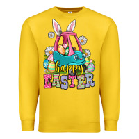 Lemon Happy Easter toddler car Premium Sweatshirt - OliviaCreatesArt