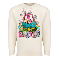 Sandshell Happy Easter toddler car Premium Sweatshirt - OliviaCreatesArt