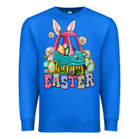 True Royal Happy Easter toddler car Premium Sweatshirt - OliviaCreatesArt