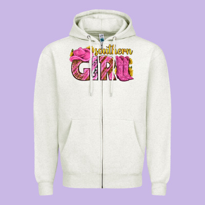 Zipper Hoodie southern girl western