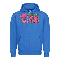 True Royal southern girl western Zipper Hoodie - texasbilliewilder