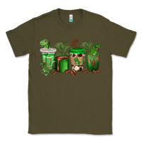 Army Green t  rex coffee cups Classic Tee - texasbilliewilder