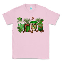 Bubblegum Pink t  rex coffee cups Classic Tee - texasbilliewilder